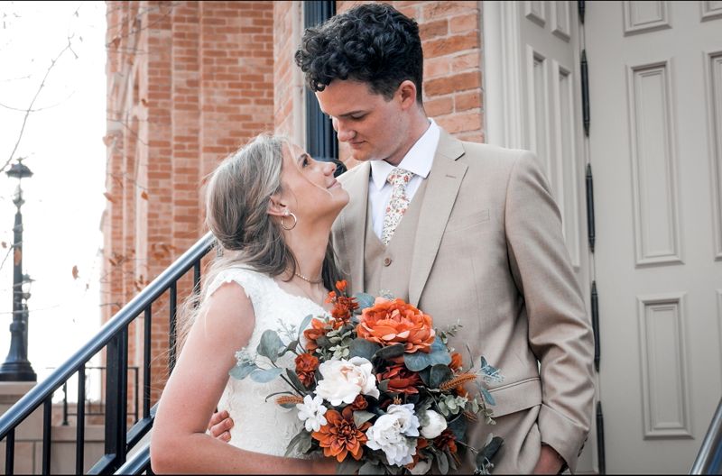 Wedding photo by Vow & Valley (filmed as Curate Visuals)