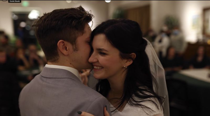 Wedding film still: Madison & Wyatt