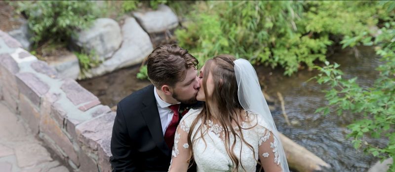 Wedding film still: Sadie & Nate