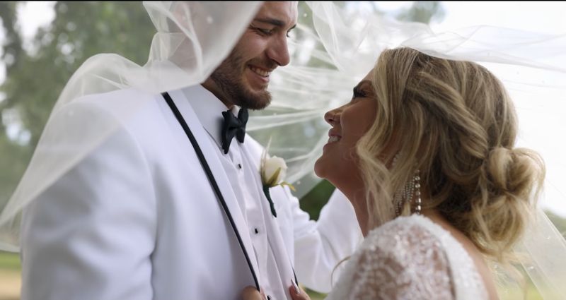 Wedding film still: Kaitlin & Dylan