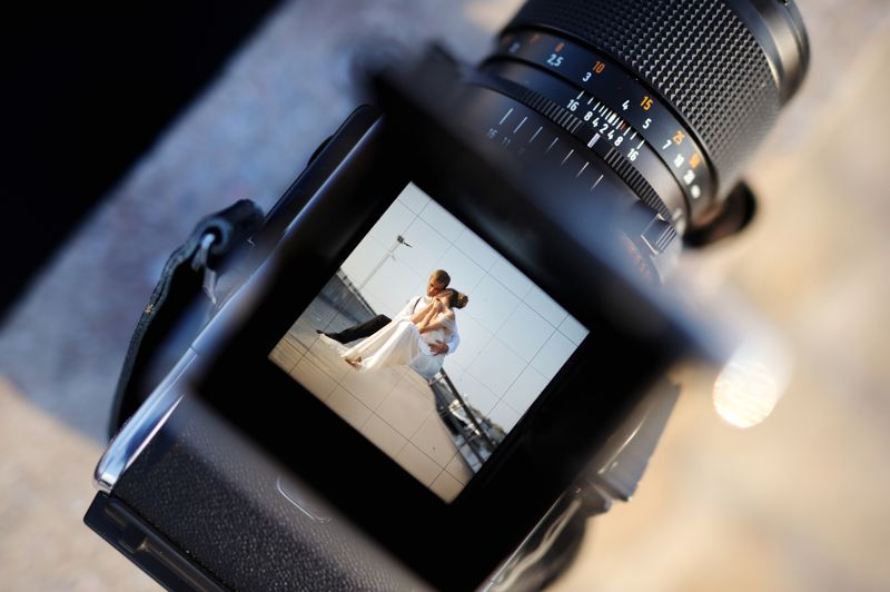 Vintage film camera